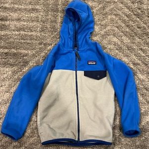 Kids Patagonia Micro D Snap T fleece jacket, Size 5T